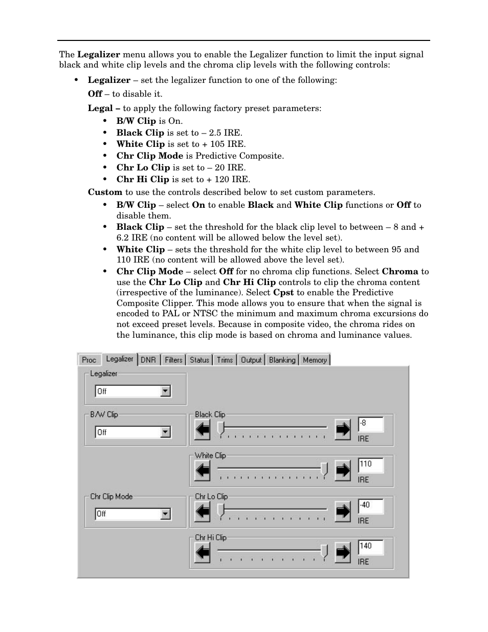 Ensemble Designs 5470 Digital Processing Amplifier and Legalizer User Manual | Page 10 / 32