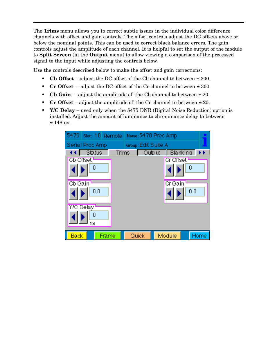 Ensemble Designs 5470 Digital Processing Amplifier and Legalizer User Manual | Page 25 / 32