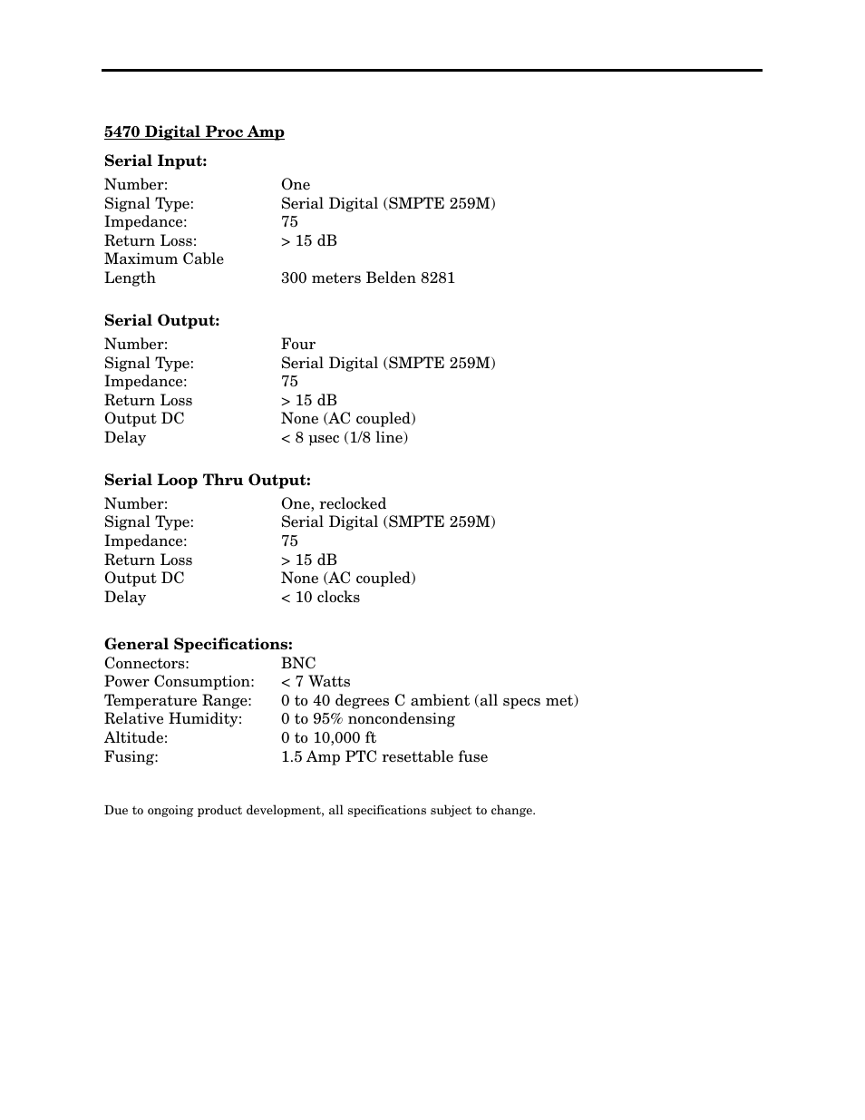 Ensemble Designs 5470 Digital Processing Amplifier and Legalizer User Manual | Page 32 / 32