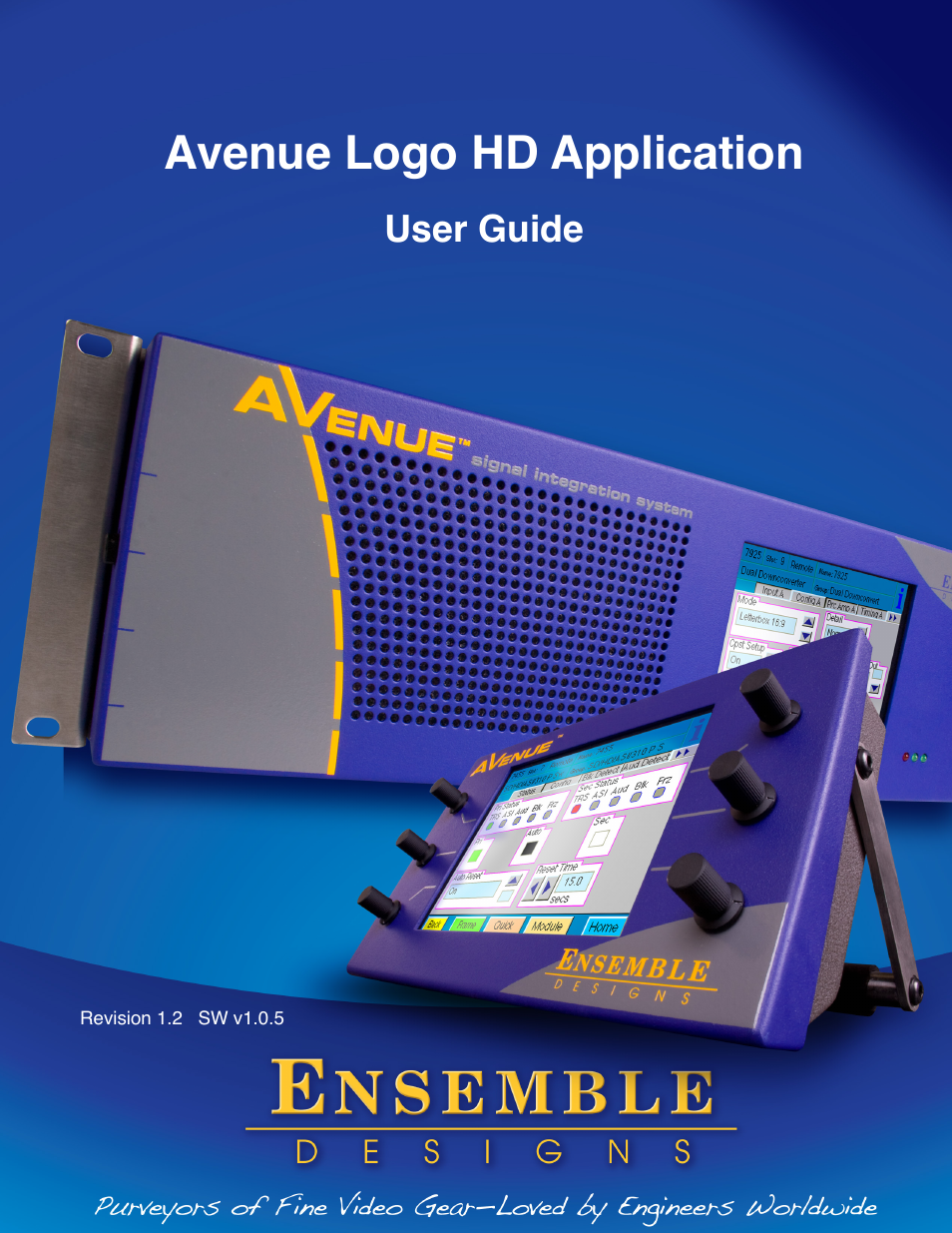 Ensemble Designs 7420 HD/SD Logo Inserter User Manual | 36 pages