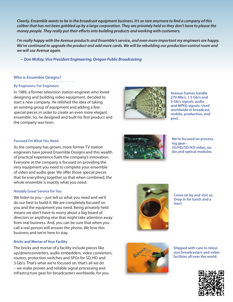 Ensemble Designs 7420 HD/SD Logo Inserter User Manual | Page 2 / 36