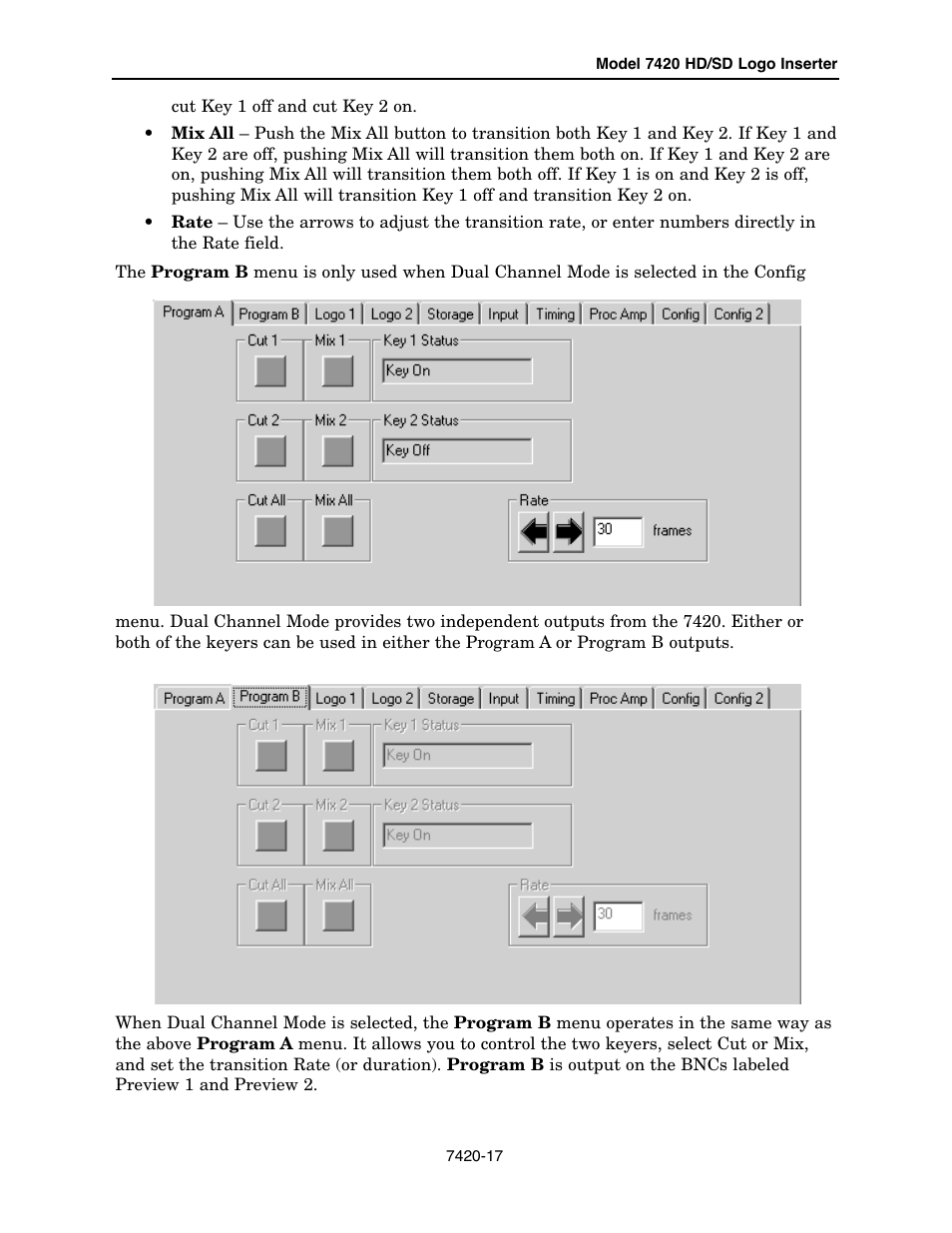 Ensemble Designs 7420 HD/SD Logo Inserter User Manual | Page 17 / 40