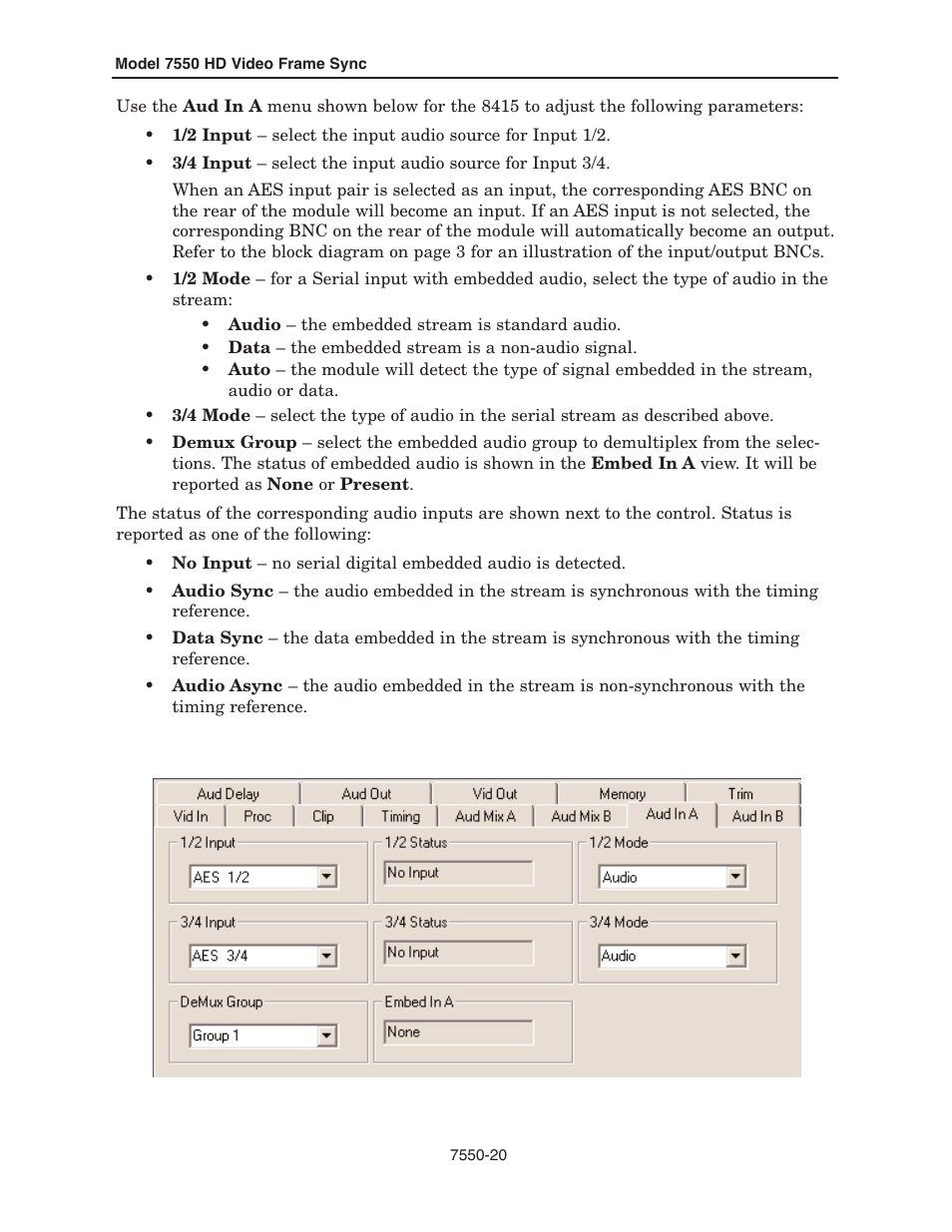 Ensemble Designs 7550 HD Legalizer User Manual | Page 20 / 42