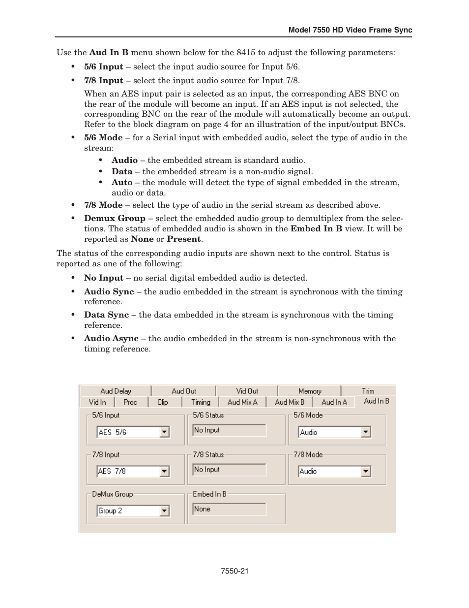 Ensemble Designs 7550 HD Legalizer User Manual | Page 21 / 42