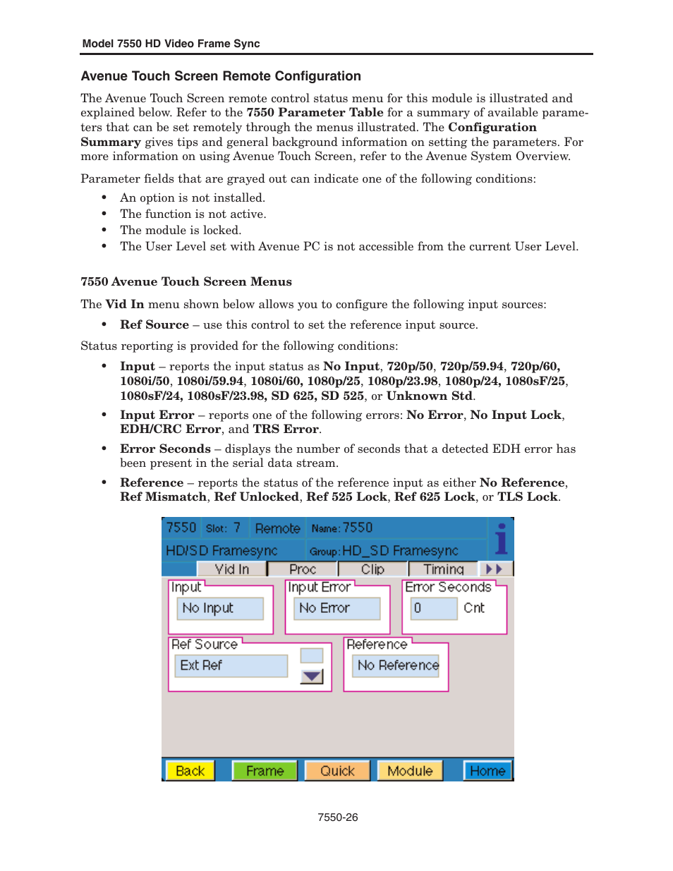 Ensemble Designs 7550 HD Legalizer User Manual | Page 26 / 42