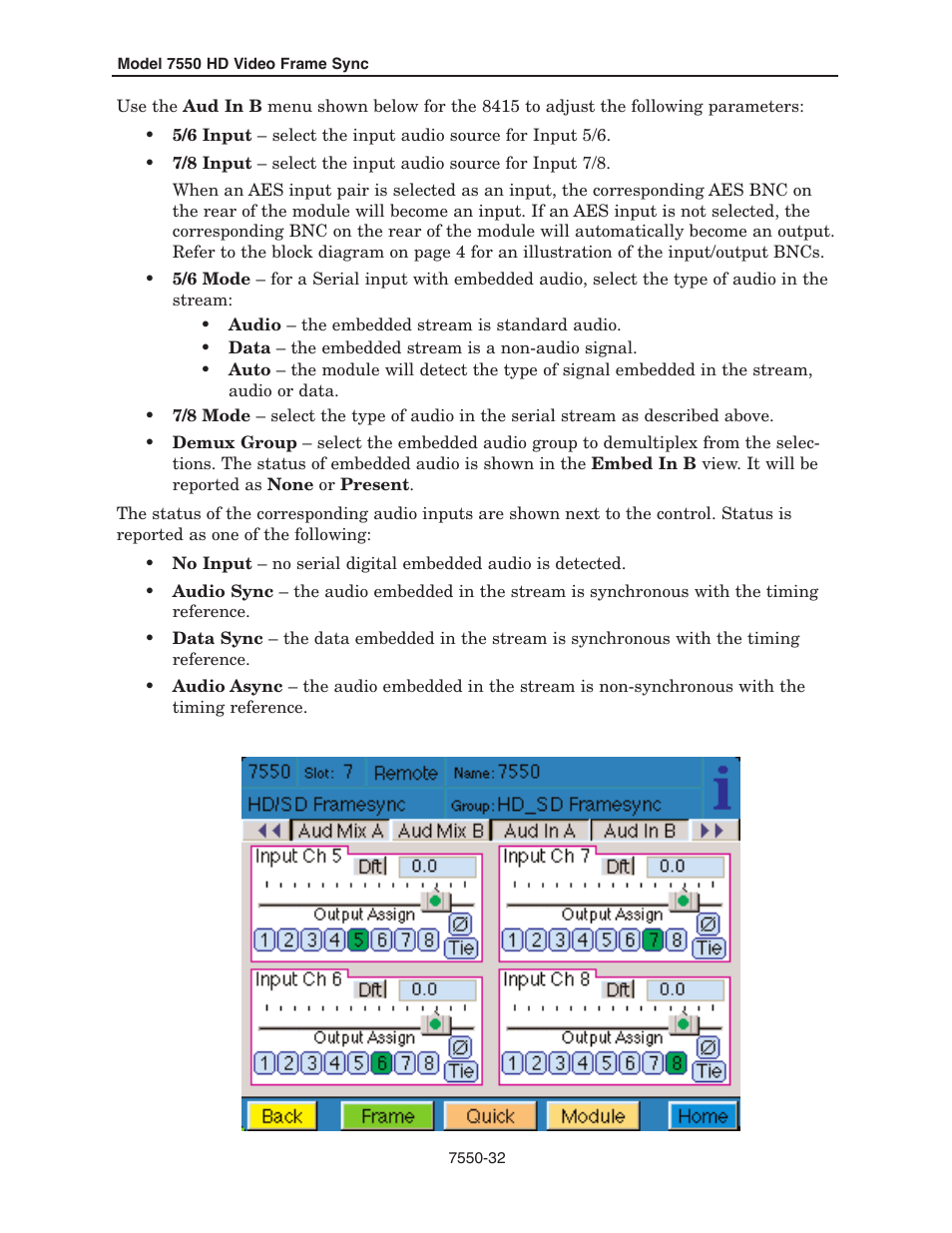 Ensemble Designs 7550 HD Legalizer User Manual | Page 32 / 42