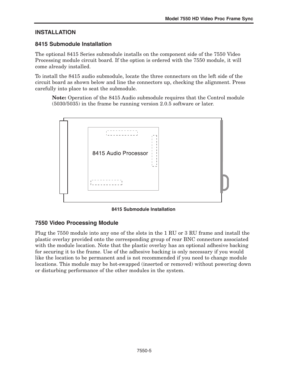 Ensemble Designs 7550 HD Legalizer User Manual | Page 5 / 42