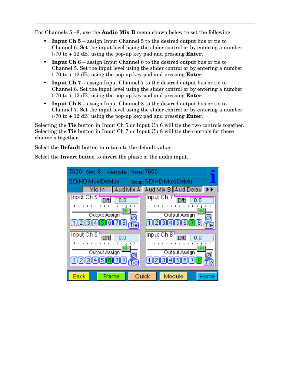 Ensemble Designs 7600 HD/SD Embedder/Disembedder User Manual | Page 21 / 30