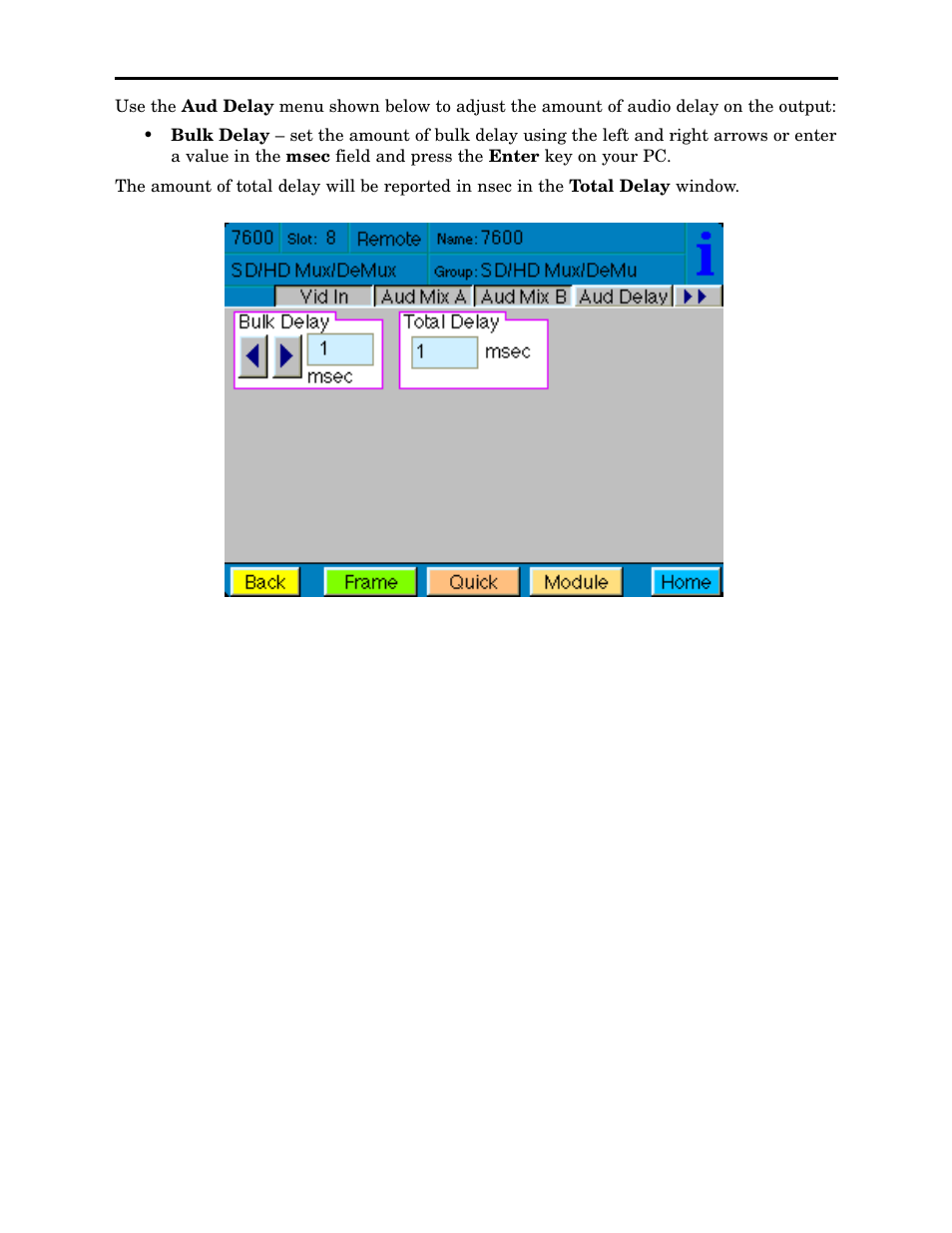 Ensemble Designs 7600 HD/SD Embedder/Disembedder User Manual | Page 22 / 30