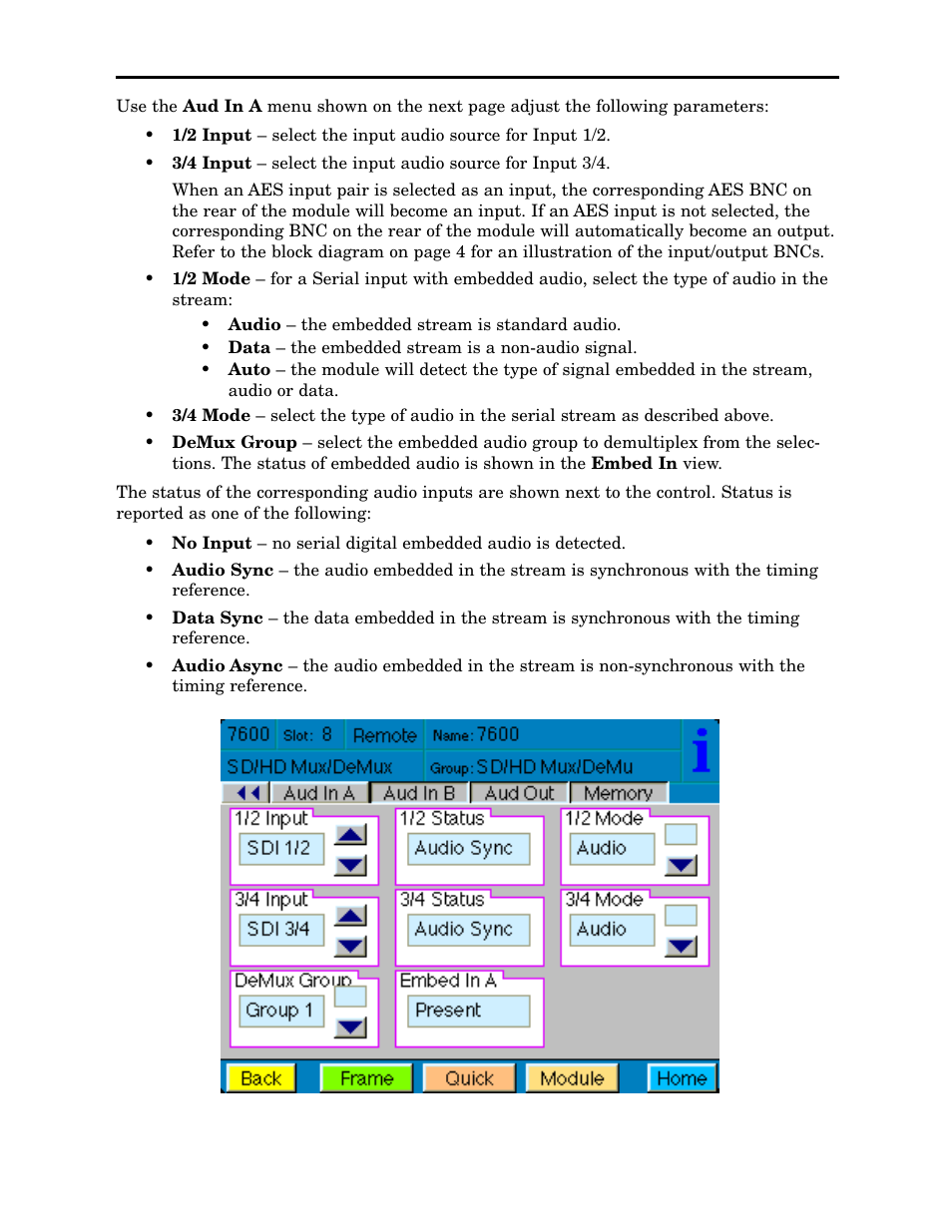 Ensemble Designs 7600 HD/SD Embedder/Disembedder User Manual | Page 23 / 30