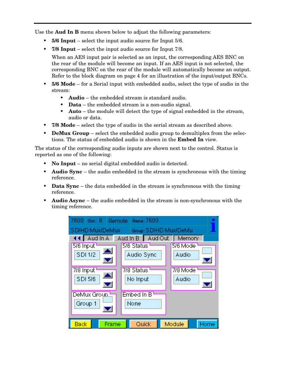 Ensemble Designs 7600 HD/SD Embedder/Disembedder User Manual | Page 24 / 30