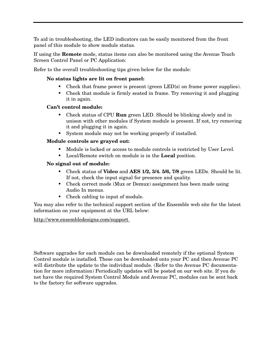 Ensemble Designs 7600 HD/SD Embedder/Disembedder User Manual | Page 27 / 30