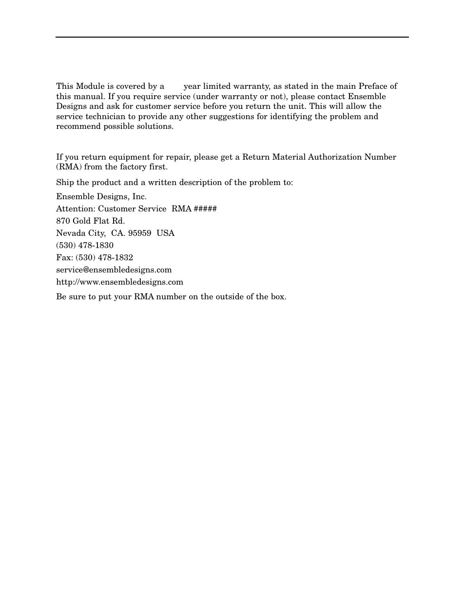 Ensemble Designs 7600 HD/SD Embedder/Disembedder User Manual | Page 28 / 30