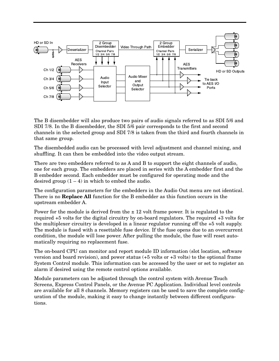 Ensemble Designs 7600 HD/SD Embedder/Disembedder User Manual | Page 3 / 30