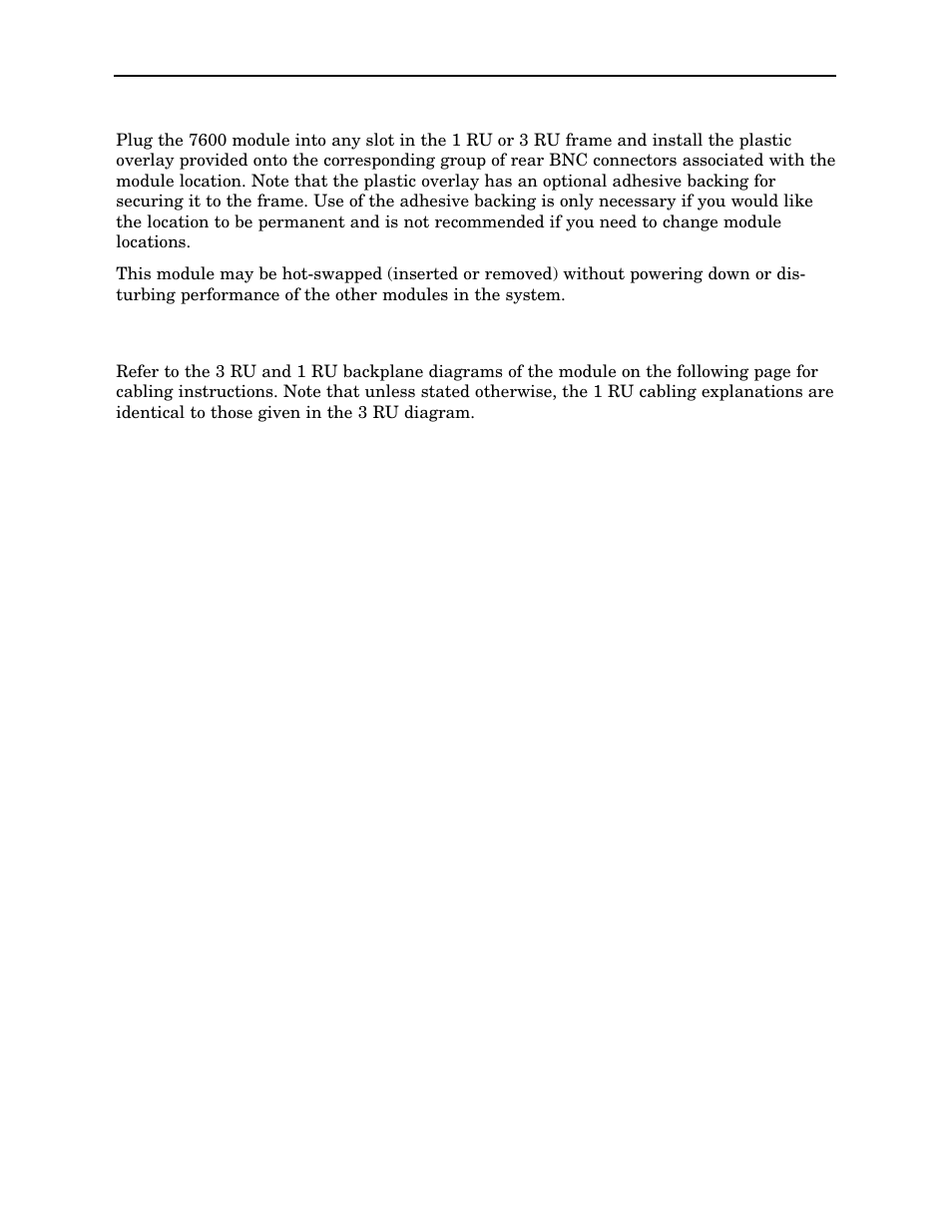 Ensemble Designs 7600 HD/SD Embedder/Disembedder User Manual | Page 6 / 30