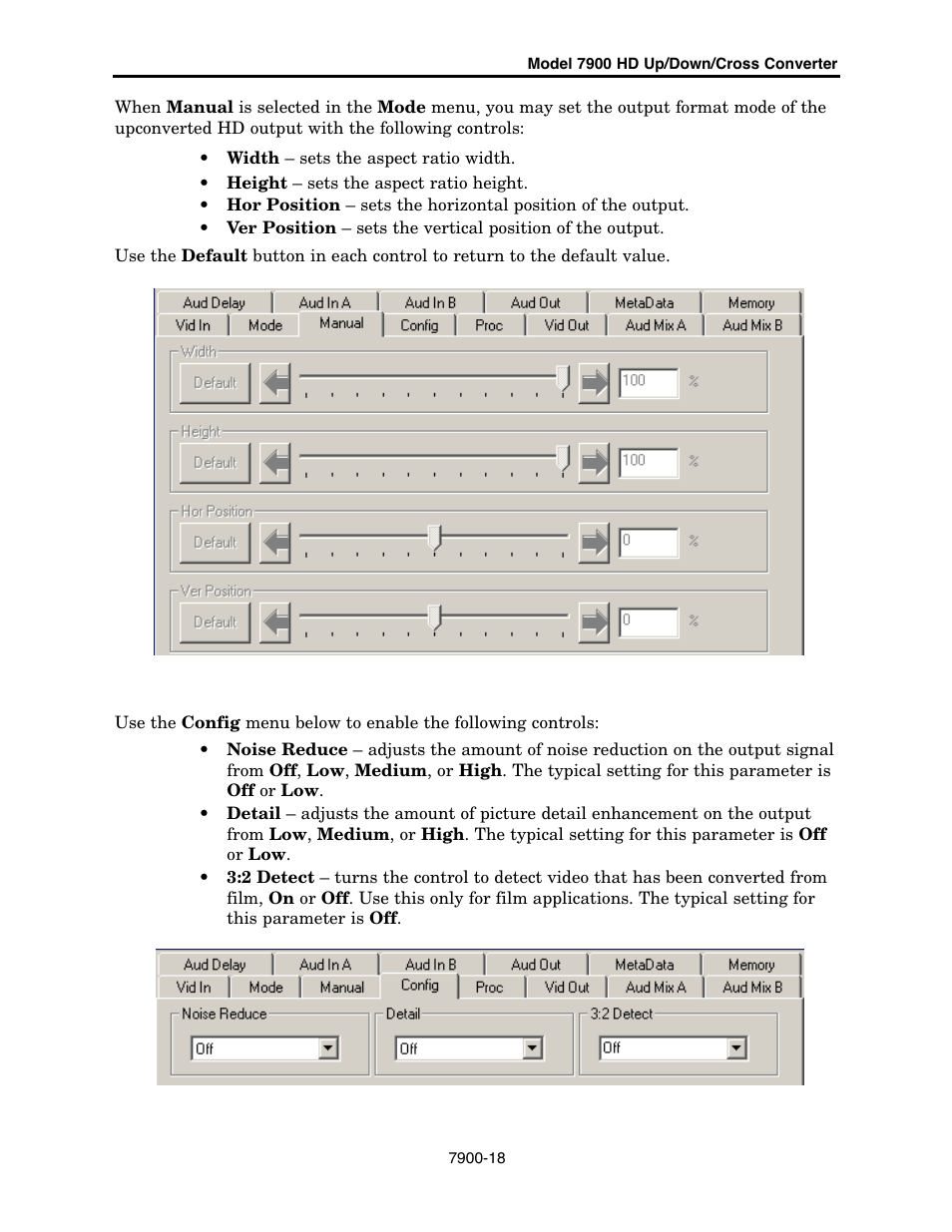 Ensemble Designs 7900 HD Up/Down/Cross Converter User Manual | Page 18 / 47