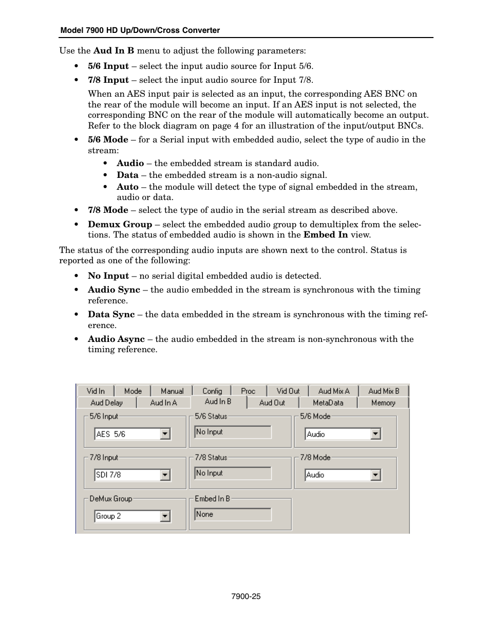 Ensemble Designs 7900 HD Up/Down/Cross Converter User Manual | Page 25 / 47