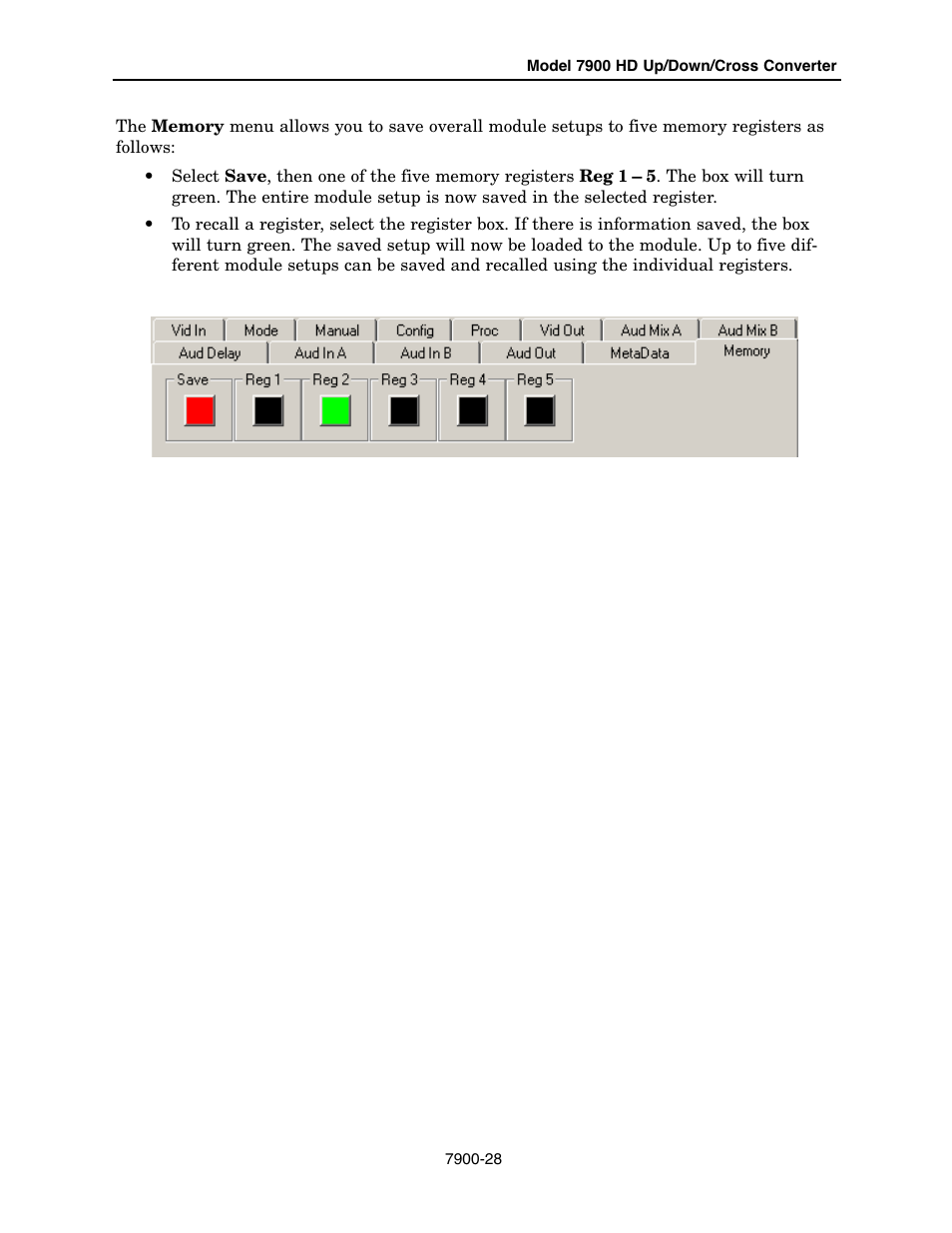 Ensemble Designs 7900 HD Up/Down/Cross Converter User Manual | Page 28 / 47