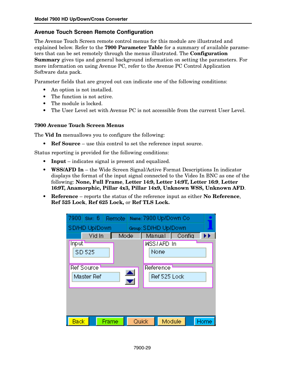 Ensemble Designs 7900 HD Up/Down/Cross Converter User Manual | Page 29 / 47