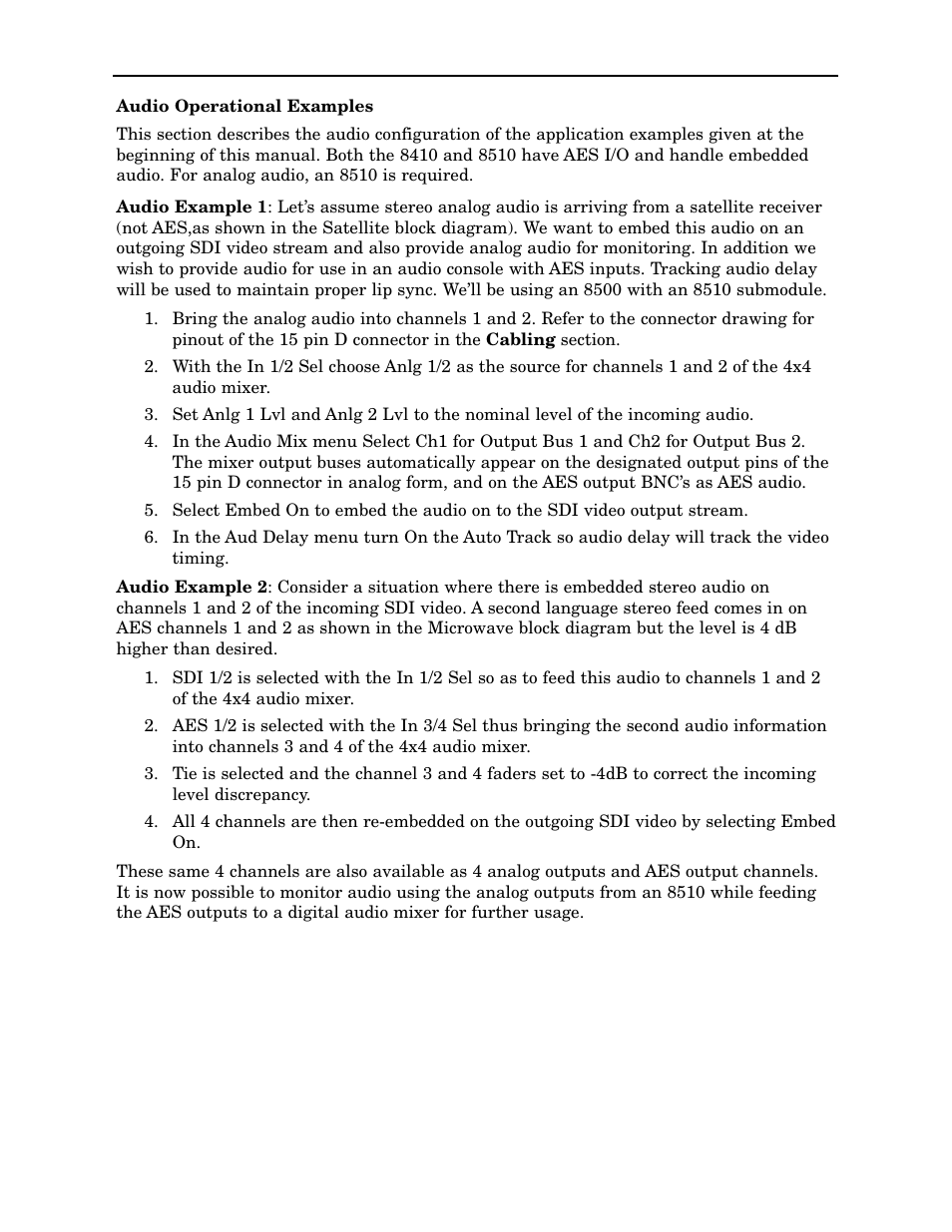 Ensemble Designs 8500 Composite / SD Legalizer and Video Processing Frame Sync User Manual | Page 19 / 76