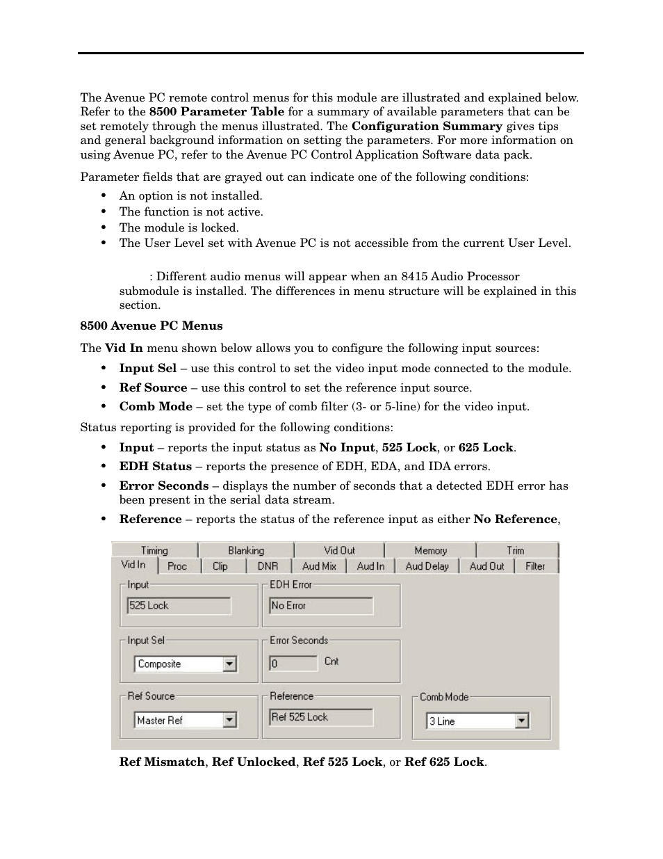 Ensemble Designs 8500 Composite / SD Legalizer and Video Processing Frame Sync User Manual | Page 28 / 76