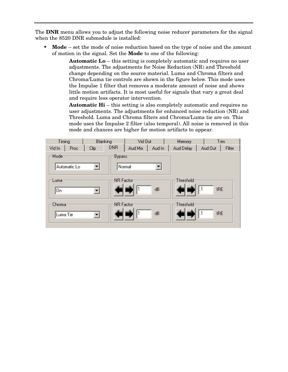 Ensemble Designs 8500 Composite / SD Legalizer and Video Processing Frame Sync User Manual | Page 31 / 76