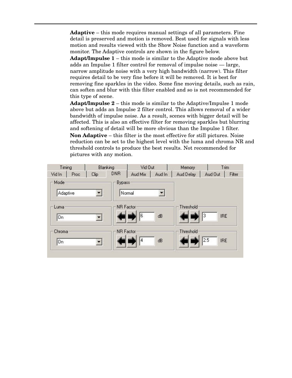 Ensemble Designs 8500 Composite / SD Legalizer and Video Processing Frame Sync User Manual | Page 32 / 76