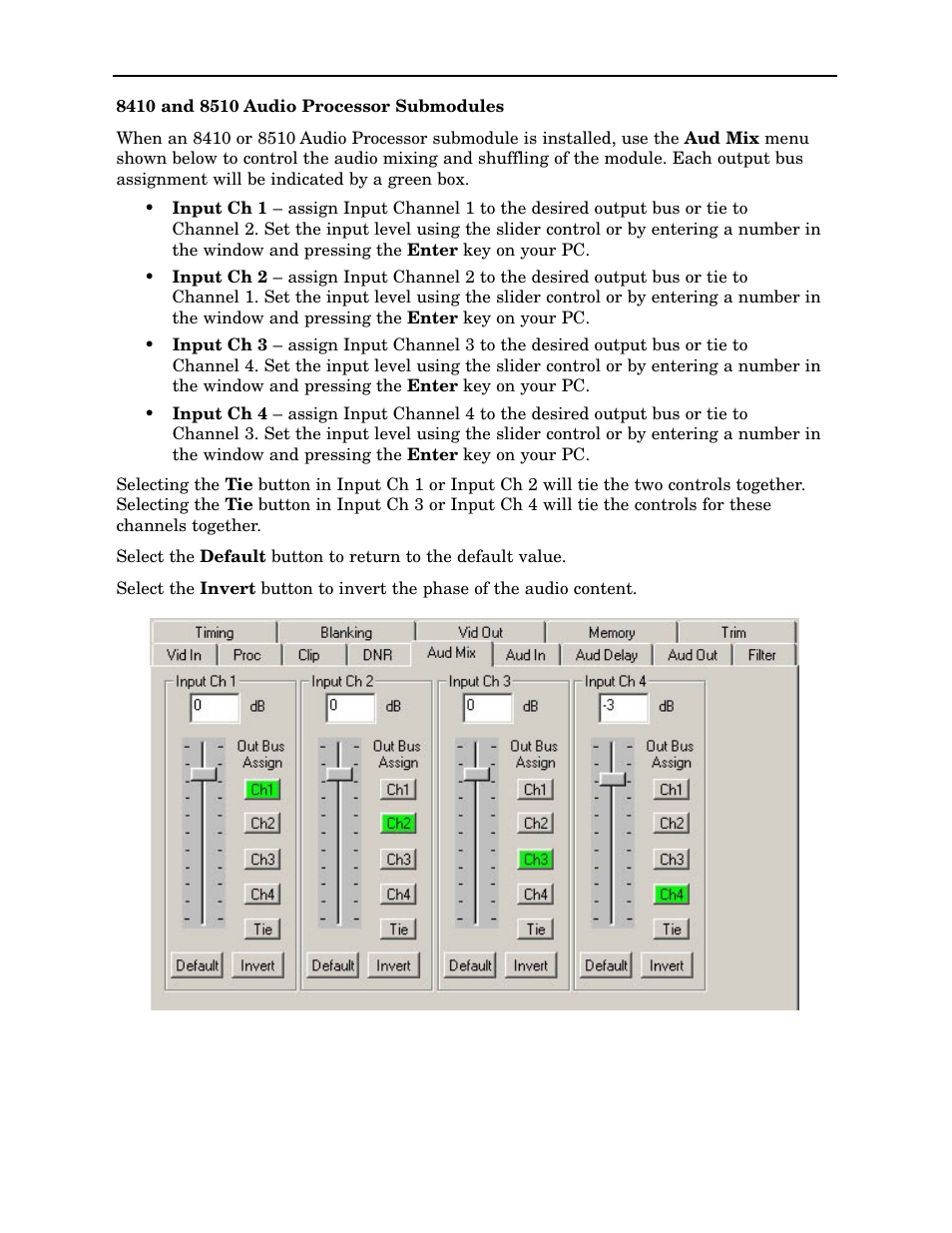 Ensemble Designs 8500 Composite / SD Legalizer and Video Processing Frame Sync User Manual | Page 34 / 76