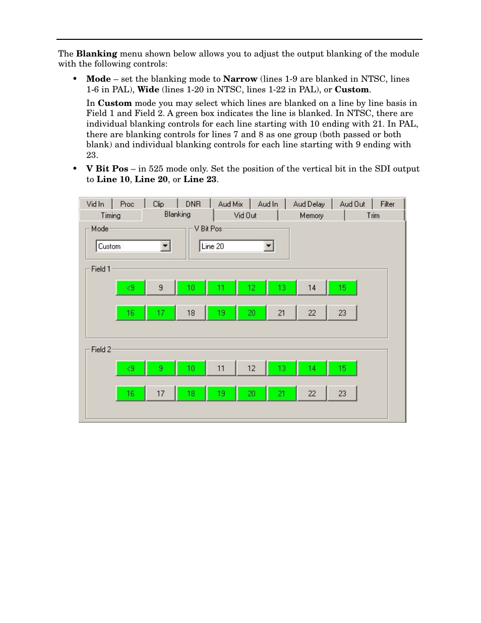Ensemble Designs 8500 Composite / SD Legalizer and Video Processing Frame Sync User Manual | Page 43 / 76