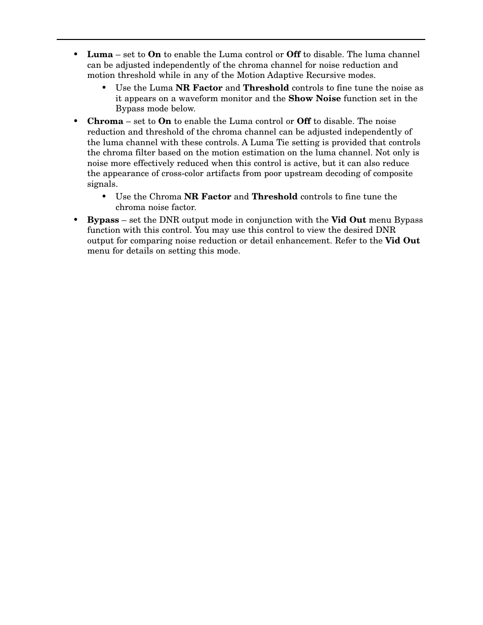 Ensemble Designs 8500 Composite / SD Legalizer and Video Processing Frame Sync User Manual | Page 52 / 76