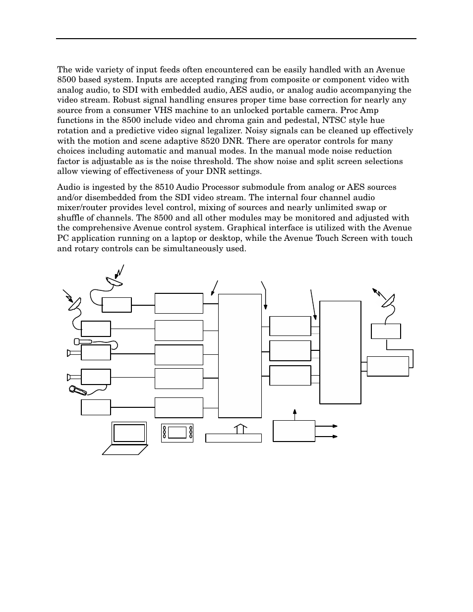 News/eng vehicle, Model 8500 series modules, News– eng application | Ensemble Designs 8500 Composite / SD Legalizer and Video Processing Frame Sync User Manual | Page 8 / 76