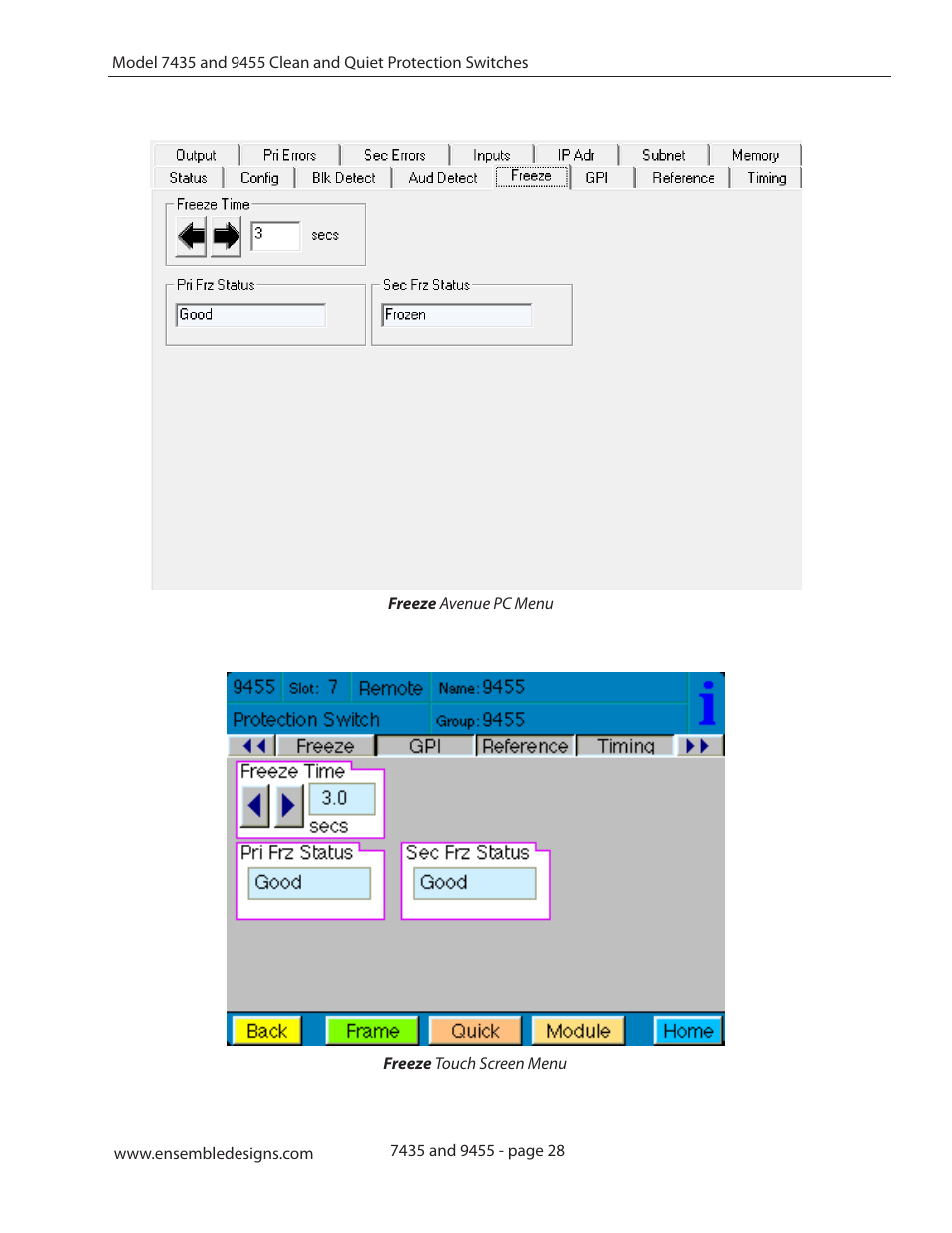 Ensemble Designs 9455 3G Clean and Quiet Protection Switch User Manual | Page 28 / 64