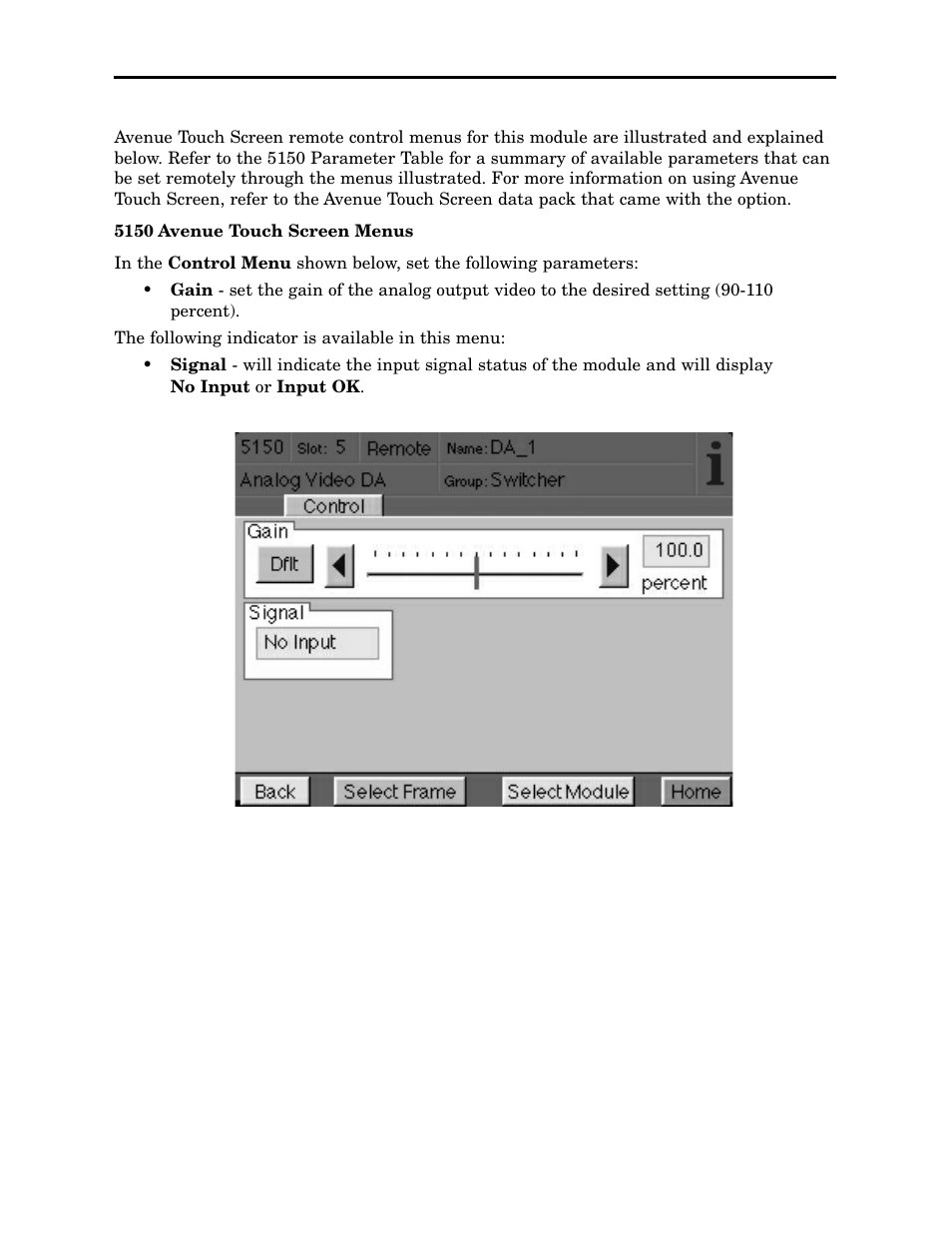 Ensemble Designs 5150 DA for Analog Video, AES and Tri-Level Sync User Manual | Page 9 / 12