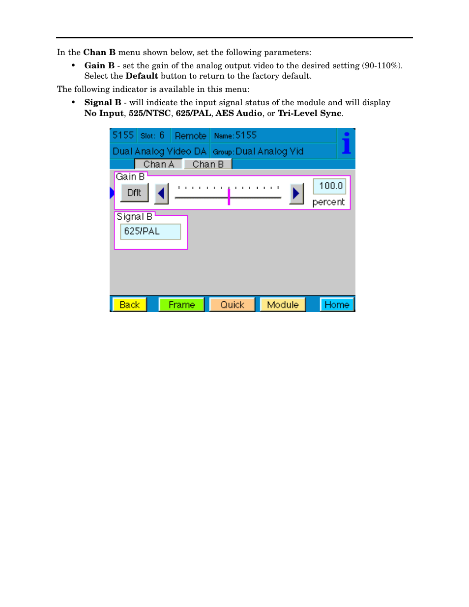 Ensemble Designs 5155 Dual Analog Video, TLS, AES DA User Manual | Page 9 / 12