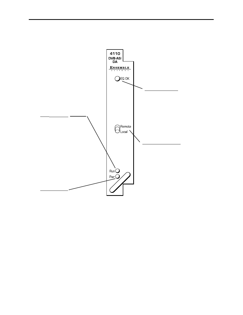 Ensemble Designs 4110 ASI Distribution Amplifier User Manual | Page 6 / 11