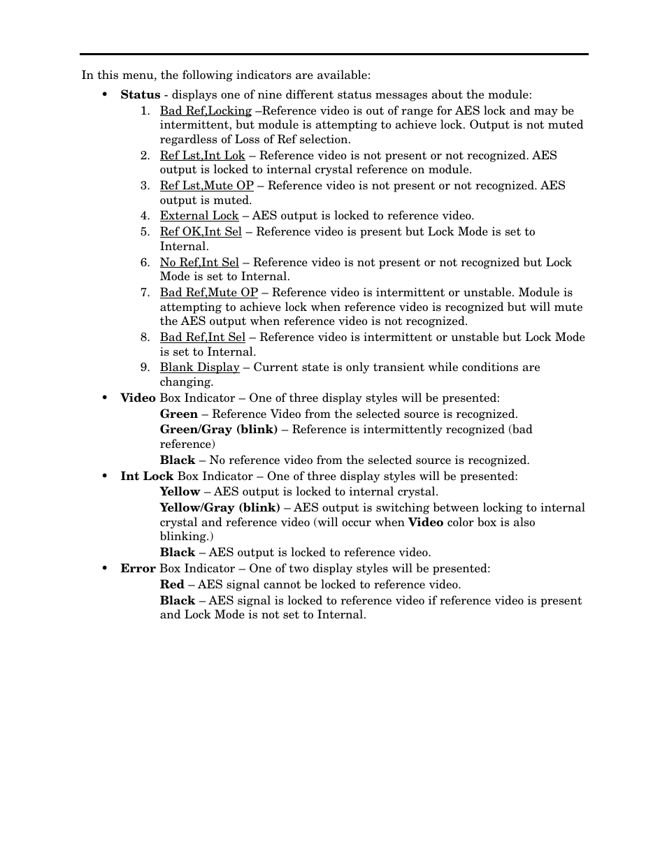 Ensemble Designs 6030 Video-Reference AES/ Word Clock Generator User Manual | Page 10 / 15