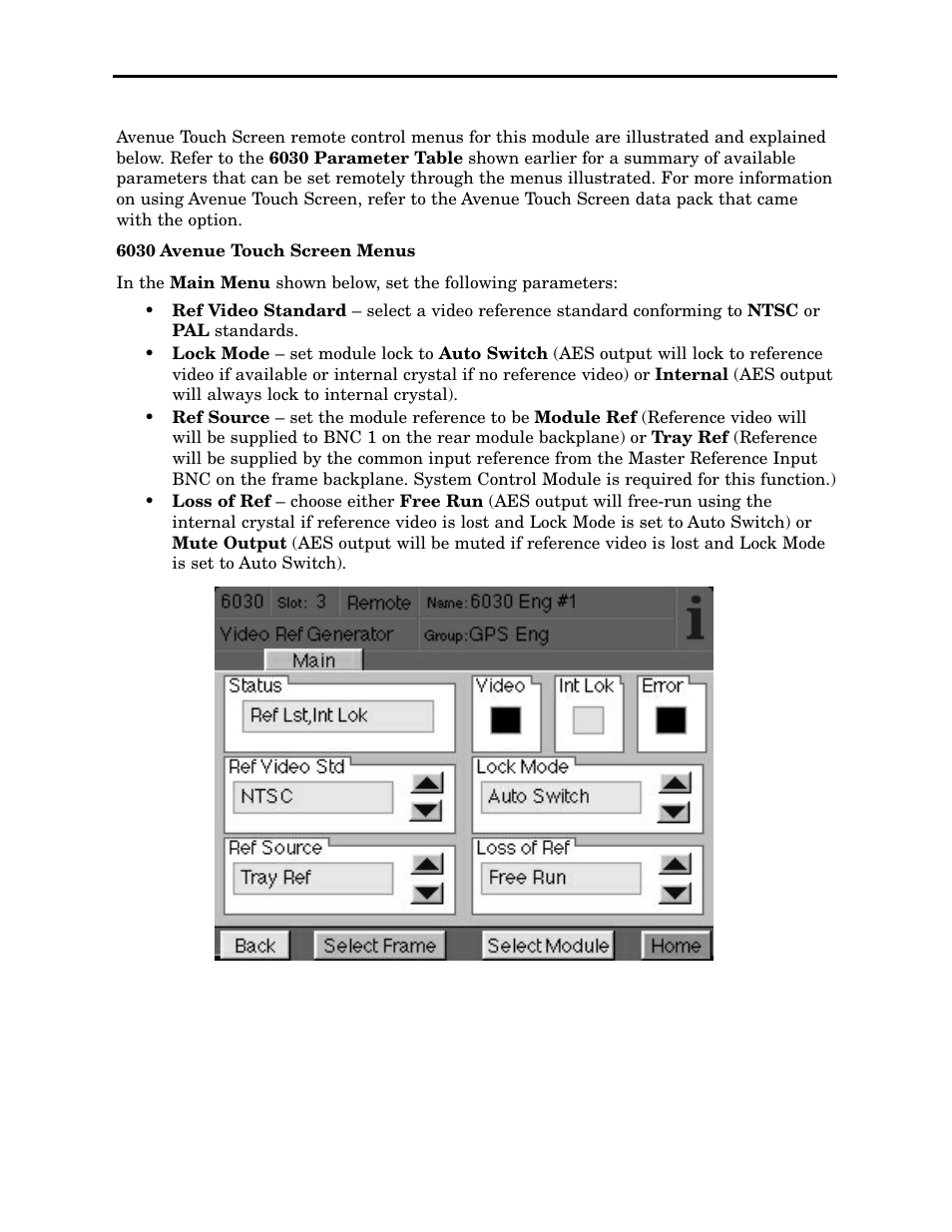 Ensemble Designs 6030 Video-Reference AES/ Word Clock Generator User Manual | Page 11 / 15