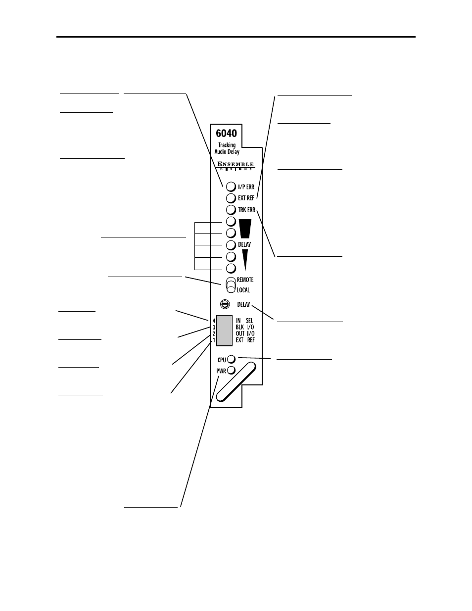 Ensemble Designs 6040 Tracking Audio Delay User Manual | Page 11 / 34
