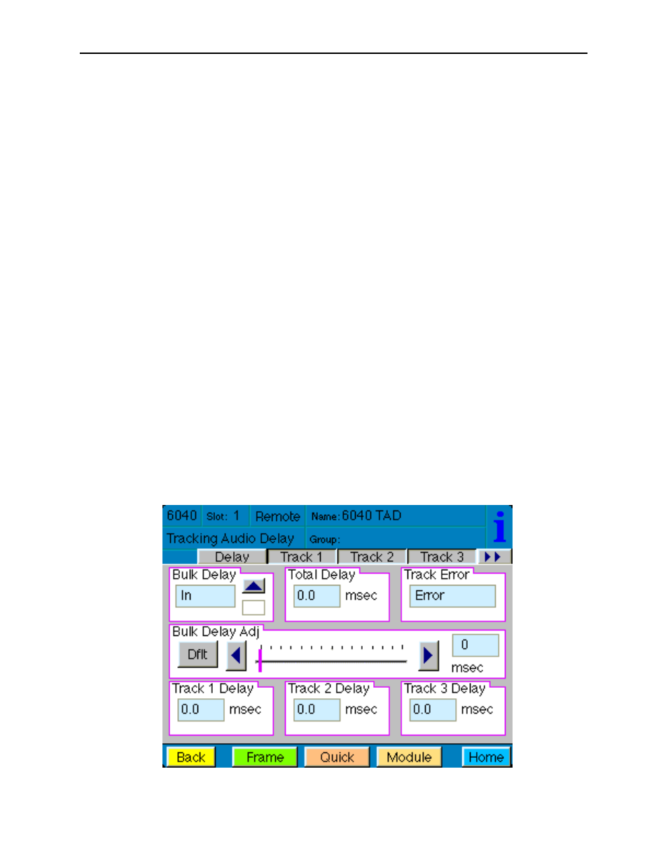 Ensemble Designs 6040 Tracking Audio Delay User Manual | Page 23 / 34