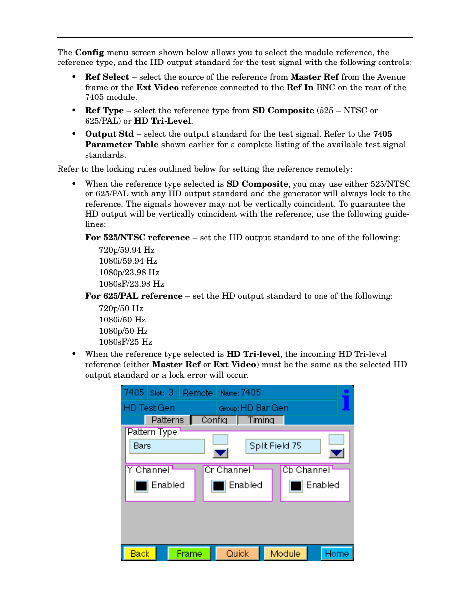 Ensemble Designs 7405 HD Test Signal Generator User Manual | Page 12 / 20