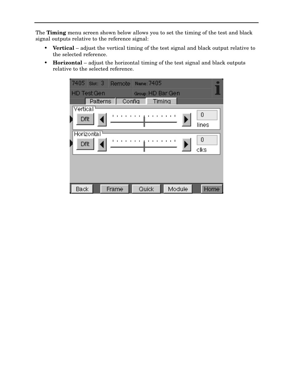 Ensemble Designs 7405 HD Test Signal Generator User Manual | Page 13 / 20