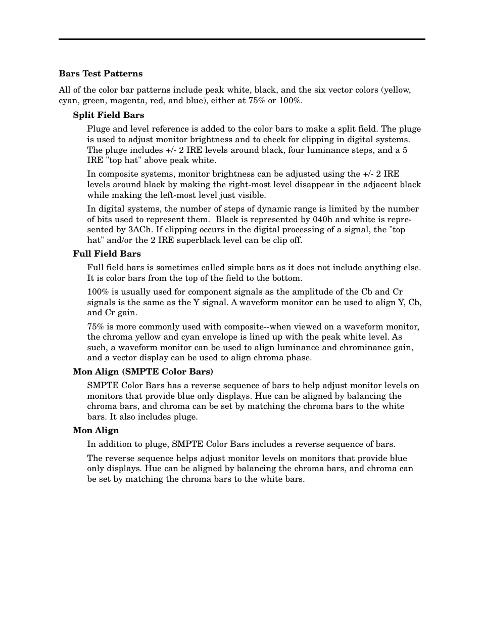 Ensemble Designs 7405 HD Test Signal Generator User Manual | Page 18 / 20