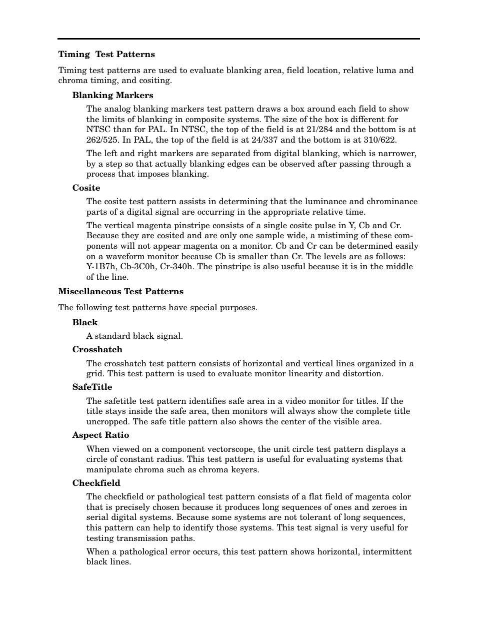 Ensemble Designs 7405 HD Test Signal Generator User Manual | Page 20 / 20