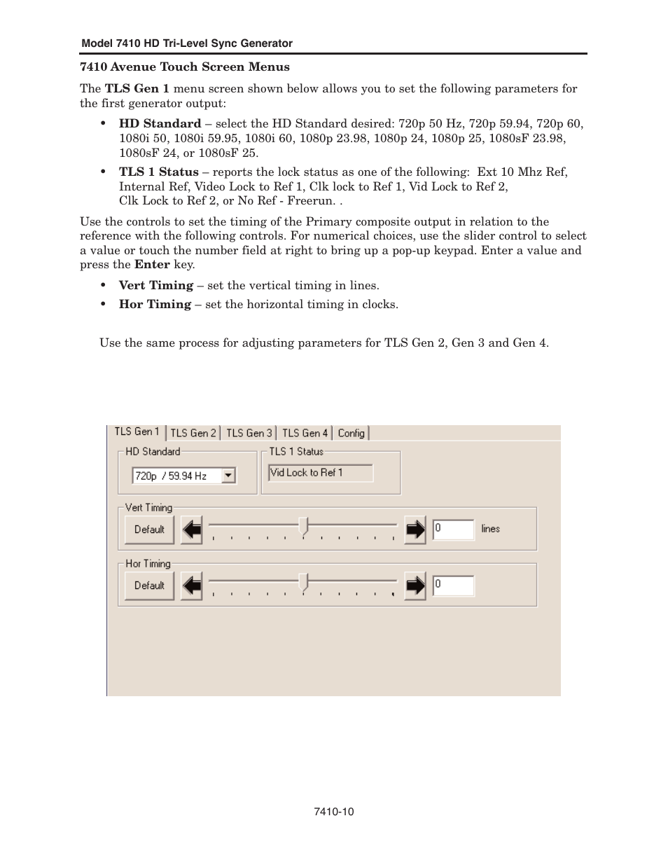 Ensemble Designs 7410 Quad HD Tri-Level Sync Generator User Manual | Page 10 / 16