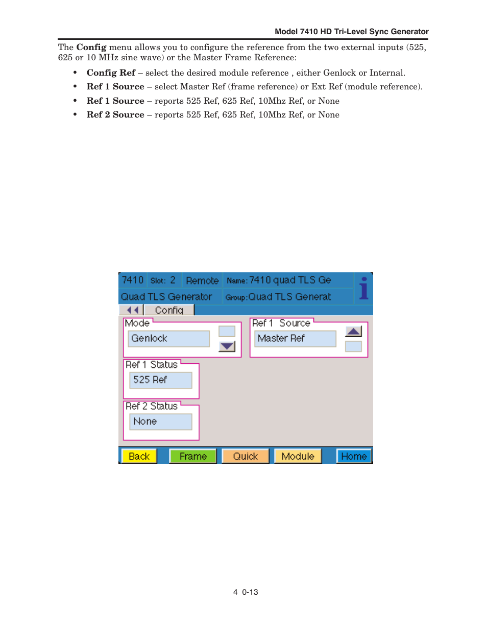 Ensemble Designs 7410 Quad HD Tri-Level Sync Generator User Manual | Page 13 / 16