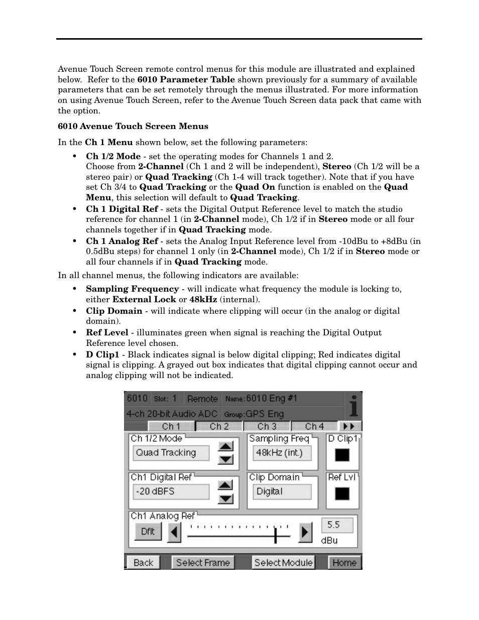 Ensemble Designs 6010 Four Channel 24-bit Audio ADC User Manual | Page 12 / 19