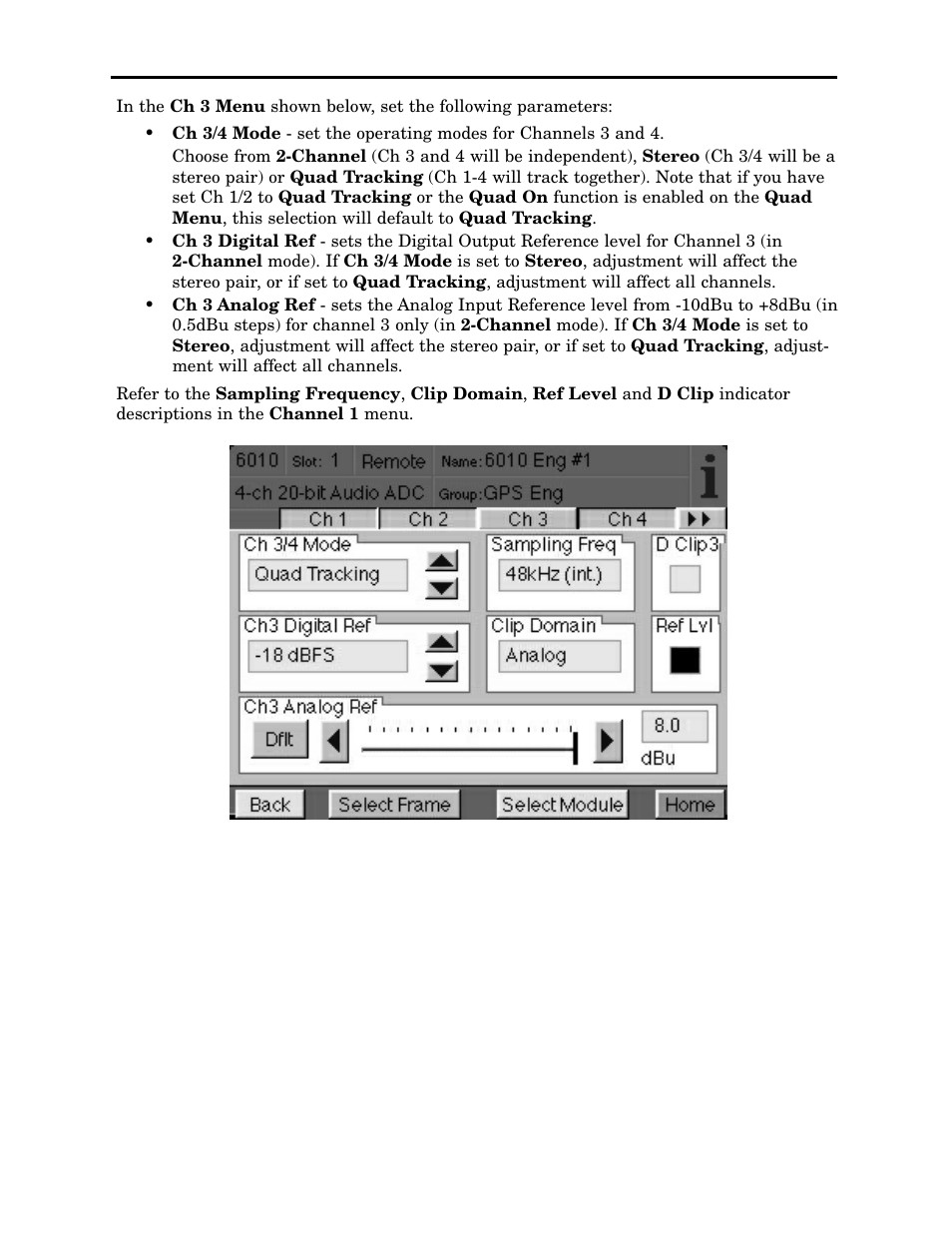 Ensemble Designs 6010 Four Channel 24-bit Audio ADC User Manual | Page 14 / 19