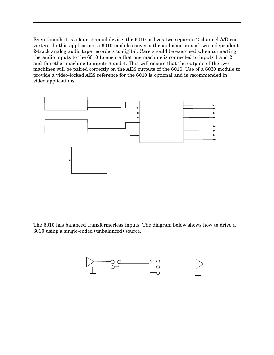 Ensemble Designs 6010 Four Channel 24-bit Audio ADC User Manual | Page 4 / 19