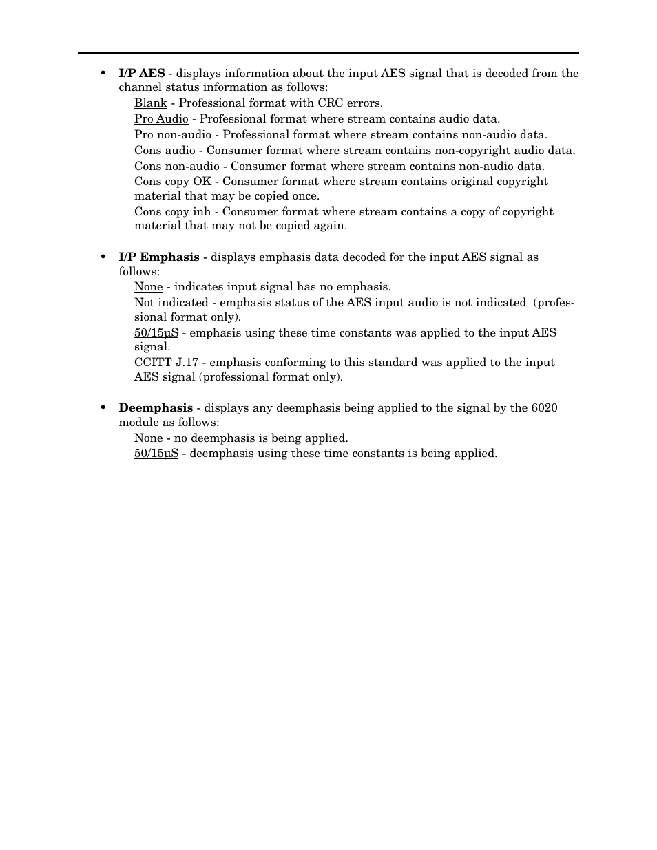 Ensemble Designs 6020 Four Channel 24-bit Audio DAC User Manual | Page 12 / 26