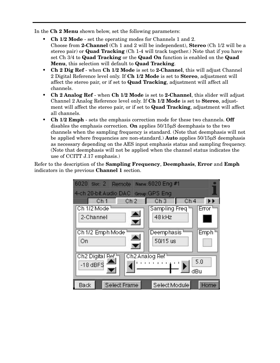 Ensemble Designs 6020 Four Channel 24-bit Audio DAC User Manual | Page 17 / 26